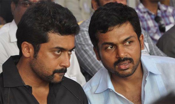 suriya,suriya follows karthi,telugu dubbing,oopiri audio,suriya 24 movie  తమ్ముడి దారిలోనే అన్న కూడా! 